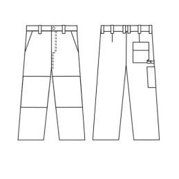 SARA POSEJDON GRAFİT CLASSIC PANTOLON