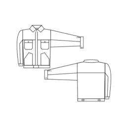 PIORUN GRİ ANTI-STATIC CEKET