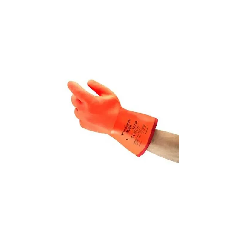 Ansell Activarmr 23-700 Soğuk Dirençli Gıda Uyumlu Kimyasal İş Eldiveni