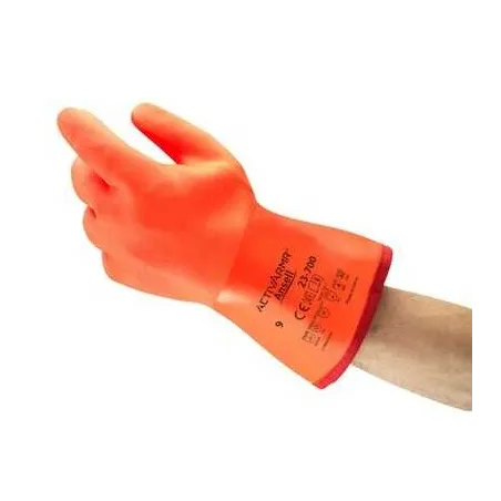 Ansell Activarmr 23-700 Soğuk Dirençli Gıda Uyumlu Kimyasal İş Eldiveni