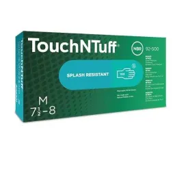 Ansell TouchNTuff 92-500 Gıda Uyumlu Kimyasal Dirençli Antistatik Nitril Eldiven