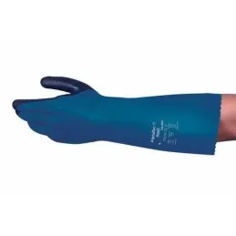 Ansell Alphatec 04-005 Nitril PVC Kimyasal İş Eldiveni