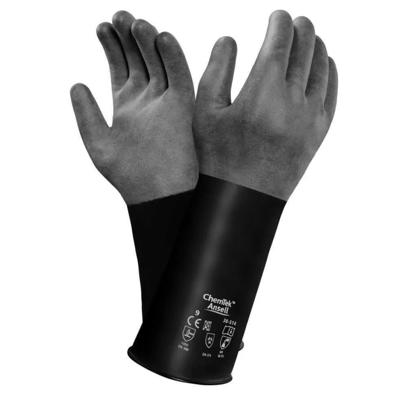 Ansell Alphatec 38-514 Kimyasal ve Sıvı Koruma Antistatik İş Eldiveni