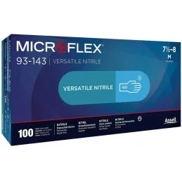 Ansell Microflex 93-143 Kavrama Performanslı Kimyasal Dirençli Nitril Eldiven