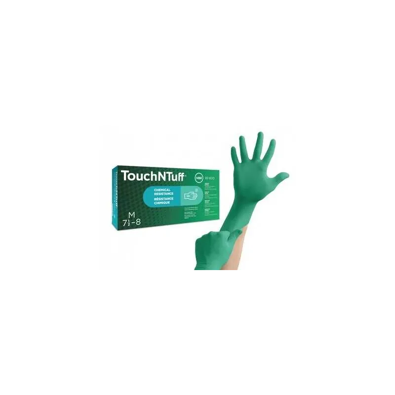 Ansell TouchNTuff 92-600 Kimyasal Korumalı Nitril Eldiven