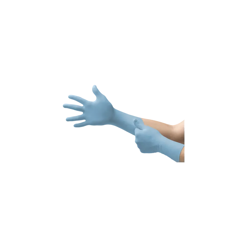 Ansell TouchNTuff 92-665 Darbe ve Kimyasal Dirençli Tek Kullanımlık Nitril Eldiven