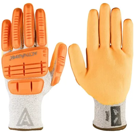 Ansell Activarmr 97-125 Yağ Tutmaz Kesilme ve Darbe Dirençli İş Eldiveni