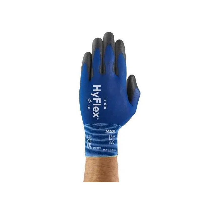Ansell Hyflex 11-618 Dokunma Hassasiyetli Mekanik Koruma İş Eldiveni