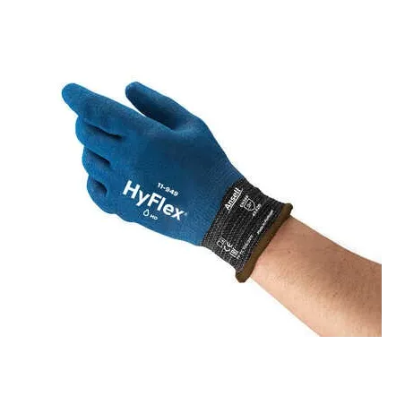 Ansell Hyflex 11-949 Aşınma ve Kesilme Dirençli Yağ Tutmaz İş Eldiveni