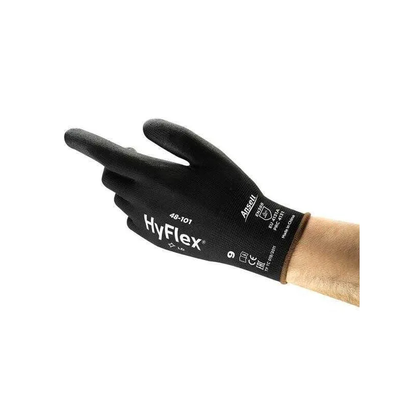 Ansell Hyflex 48-101 Sensilite Poliüretan Kaplı Hassas İş Eldiveni