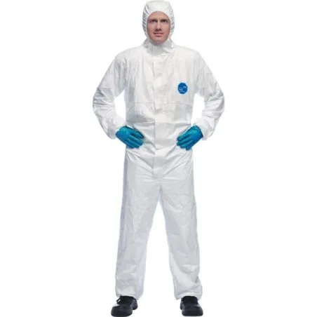 DuPont Tyvek 500 Xpert CHF5 Başlıklı Kimyasal Koruyucu Tulum