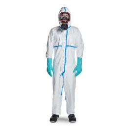 DuPont Tyvek 600 Plus CHA5 Başlıklı Koruma Tulumu