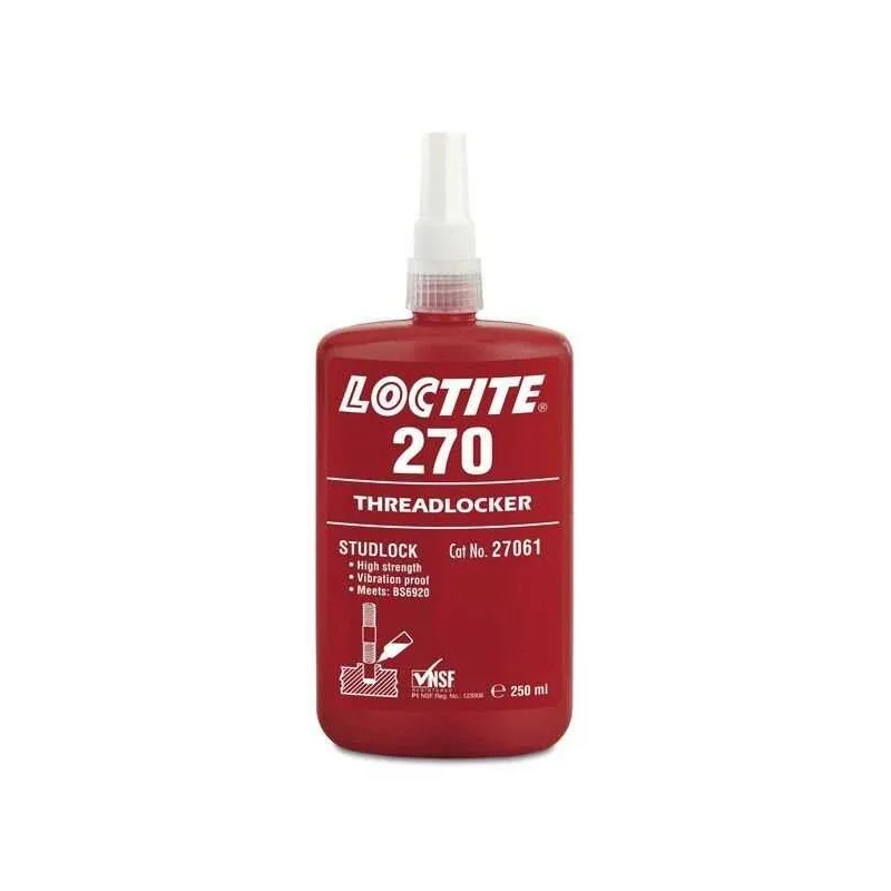 Loctite 270 Yüksek Mukavemetli Sökülmez Civata Sabitleyici 250 ml