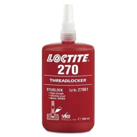 Loctite 270 Yüksek Mukavemetli Sökülmez Civata Sabitleyici 250 ml