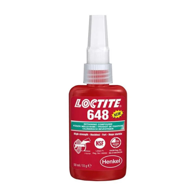 Loctite 648 Orta Kuvvetli Sıkı Geçme 50 ml