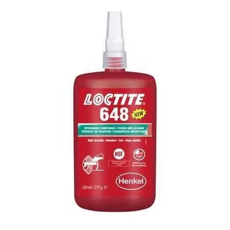 Loctite 648 Yüksek Mukavemetli Sıkı Geçme 250 ml