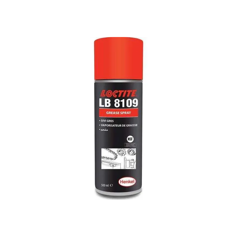 Loctite LB 8109 Sıvı Gres Spreyi 500 ml