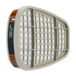 3M 6051 A1 Organik Gaz Buhar Yarım Yüz Maskesi Filtresi 1 Çift