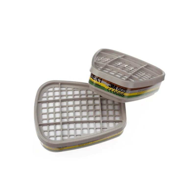 3M 6059 ABEK1 Gaz ve Buhar Filtresi 1 Çift
