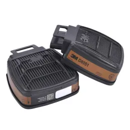 3M D8051 Secure Click Dual Flow A1 Gaz ve Buhar Filtresi 1 Çift