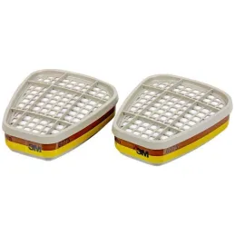 3M 6075 Formaldehit Ve Organik Buharlar İçin Kartuş Filtre 1 Çift