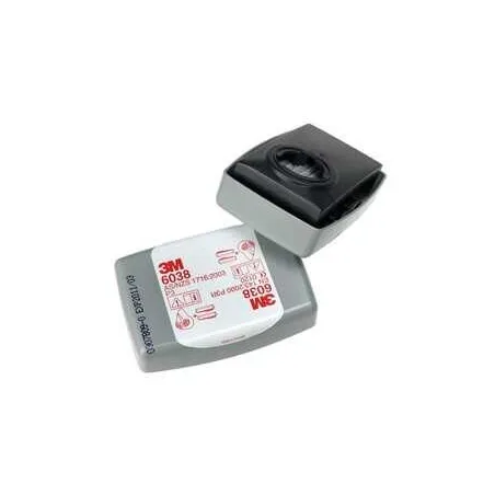 3M 6038 P3 Organik  Ozon Solo Filtre 1 Çift