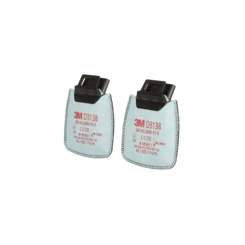 3M D3135 P3 Secure Click Toz Filtresi 1 Çift