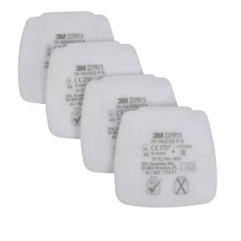3M D7915 P1 Secure Click Toz Filtresi 1 Çift