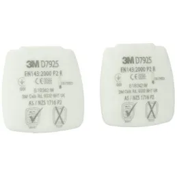 3M D7925 P2 Secure Click Toz Filtresi 1 Çift