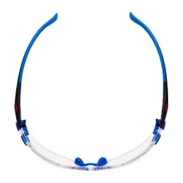 3M Solus S1101 SGAF-EU Mavi Siyah Kenar Şeffaf Gözlük
