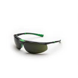Univet 5X3033550 Siyah Çerçeveli Yeşil Koruyucu Kaynak İş Gözlüğü