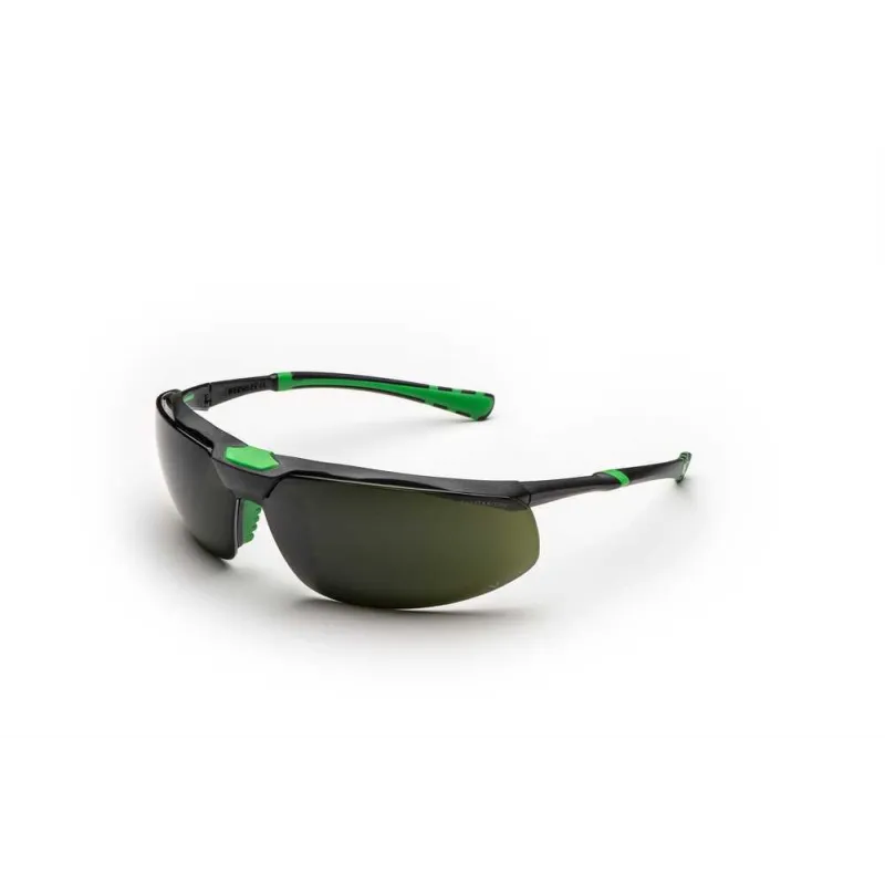 Univet 5X3033550 Siyah Çerçeveli Yeşil Koruyucu Kaynak İş Gözlüğü