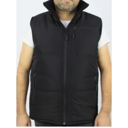 Anorak Şişme Yelek Kolsuz Ceket Mikro Kumaş Elyaflı