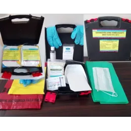 Enfeksiyöz Atık Döküntü KitiBody Fluid Spill Kit