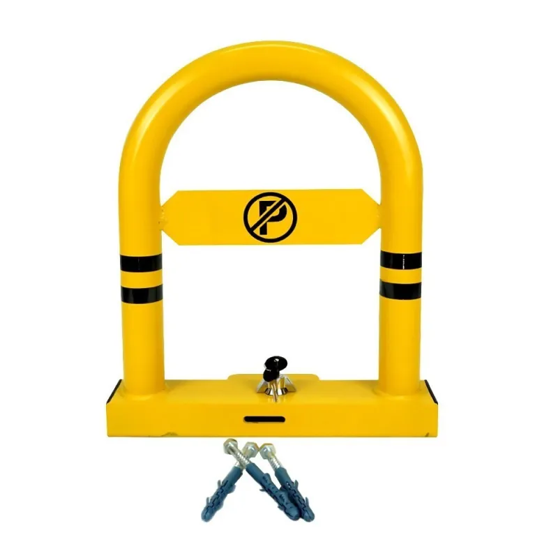 Kilitli Oval Yatar Otopark Direği