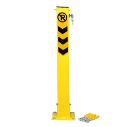 Üstten Gömme Kilitli Yatar Park Bariyeri