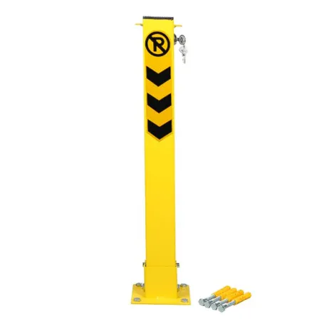 Üstten Gömme Kilitli Yatar Park Bariyeri