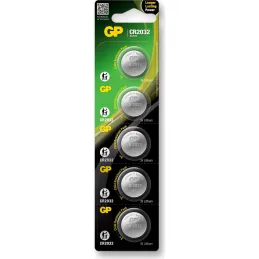 Gp Cr2032 3V Lithium 5Li Kartela