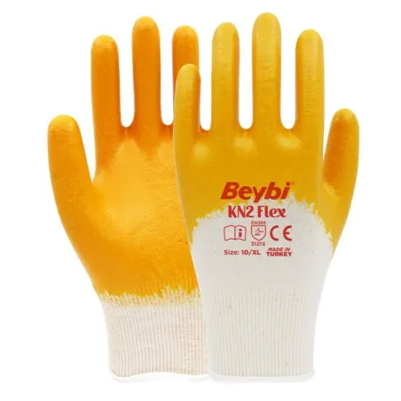 Beybi KN2 Flex Plus Pamuk Astarlı Nitril Eldiven 12 adet