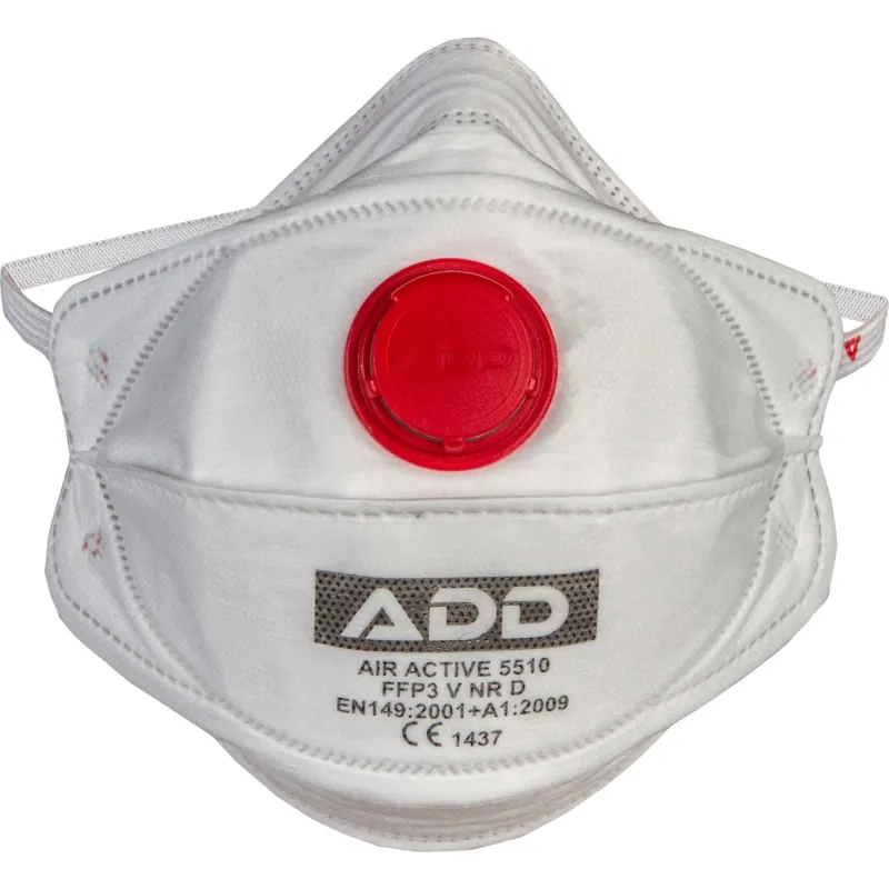 Add Aıractıve 5510 Ffp3 Maske Ventilli 4 Katlanır 10 ADET