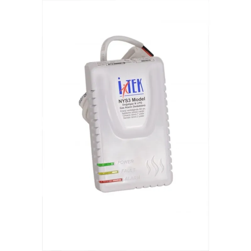 NYS3 Gaz Alarm Dedektörü Doğalgaz  Lpg
