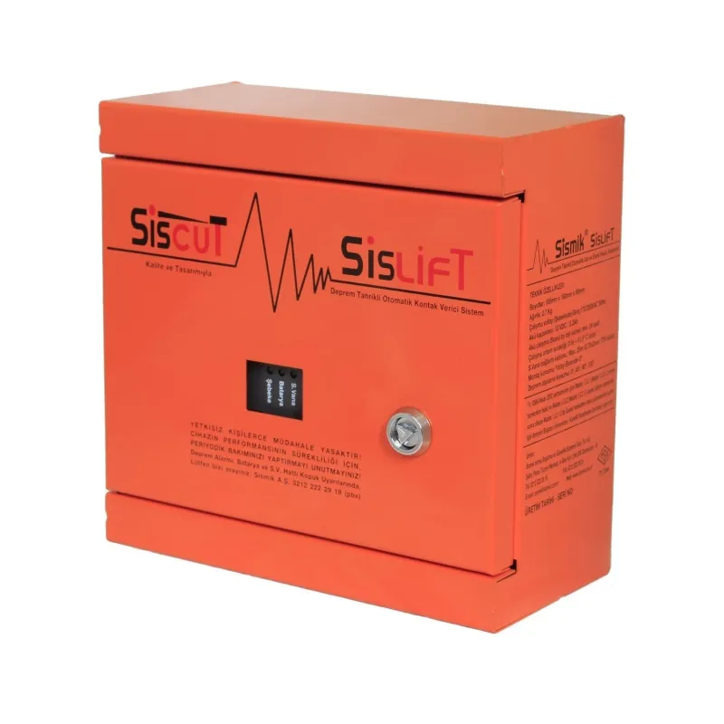 SİSLİFT-2 Elektronik Deprem Sensörü İki Çıkışlı