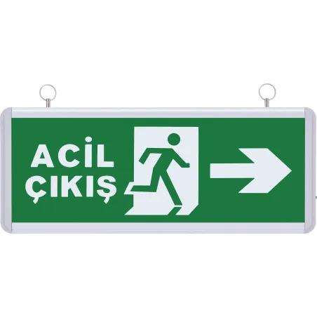 SG023 Çift Yönlü Acil Yönlendirme Armatürü