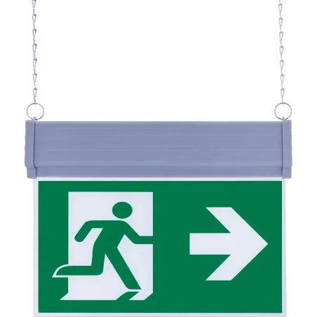 SG051 Çift Yönlü Acil Yönlendirme Armatürü Zincirli Sağ-Sol