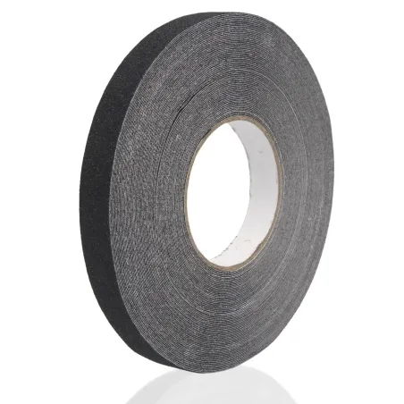 Siyah Zemin Merdiven Kaydırmaz Bant 25mmx25mt