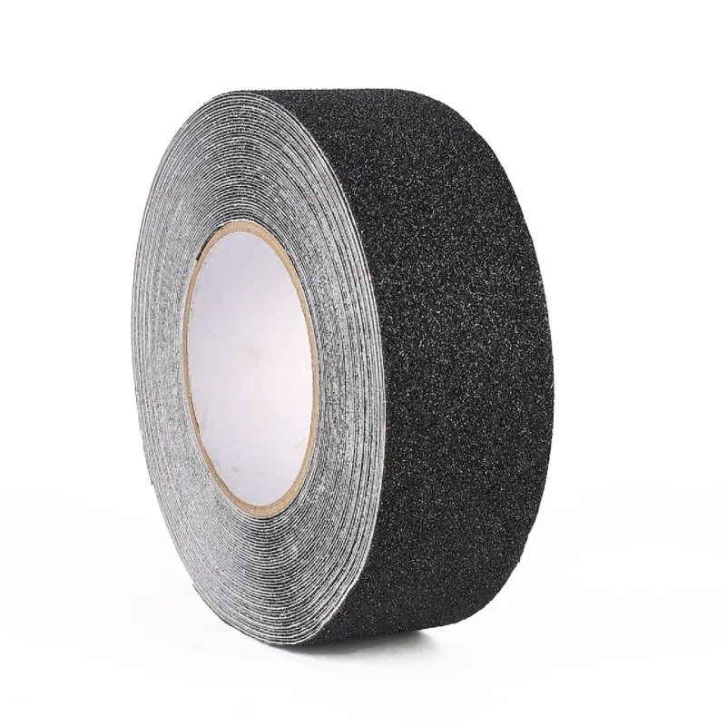 Siyah Zemin Merdiven Kaydırmaz Bant 50mmx25mt