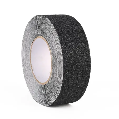 Siyah Zemin Merdiven Kaydırmaz Bant 50mmx25mt