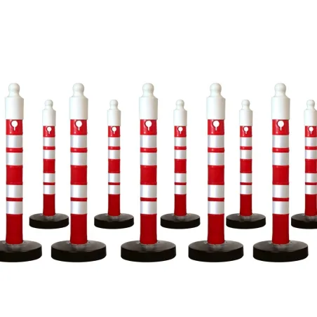 Dubalı Uyarı Dikmesi 110 x 1200 mm Reflektifli 10lu Set