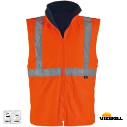 Vizwell VWJK44 300 D Turuncu Oxford 51 Reflektörlü Parka 5 Farklı Kullanım