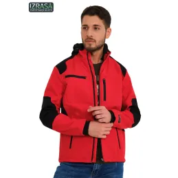 IZRASA Kırmızı ProLine Technical Softshell Design Mont